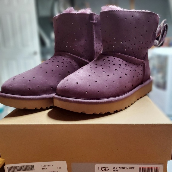 UGG Stargirl Mini Bow _ Size 6 - Picture 3 of 7